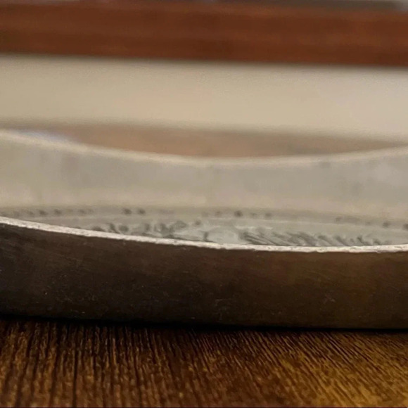 Vintage Wilton Armetale- Give Us This Day Our Daily Bread pewter dish - Picture 3 of 11